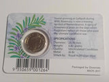 2017 $2 Remembrance Day. Rosemary Uncirculated Downies Carded Coin.