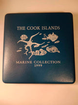 1999 The Marine Collection Coloured Silver Coin Series. 5 Coin Set