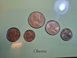 1967 Australian Uncirculated Set. Sherwood Issue.