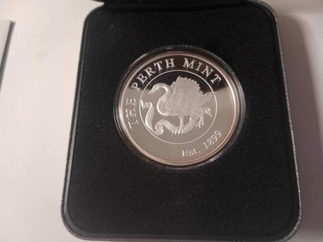 1999 Ford and Bayley Coloured Silver Medallion.