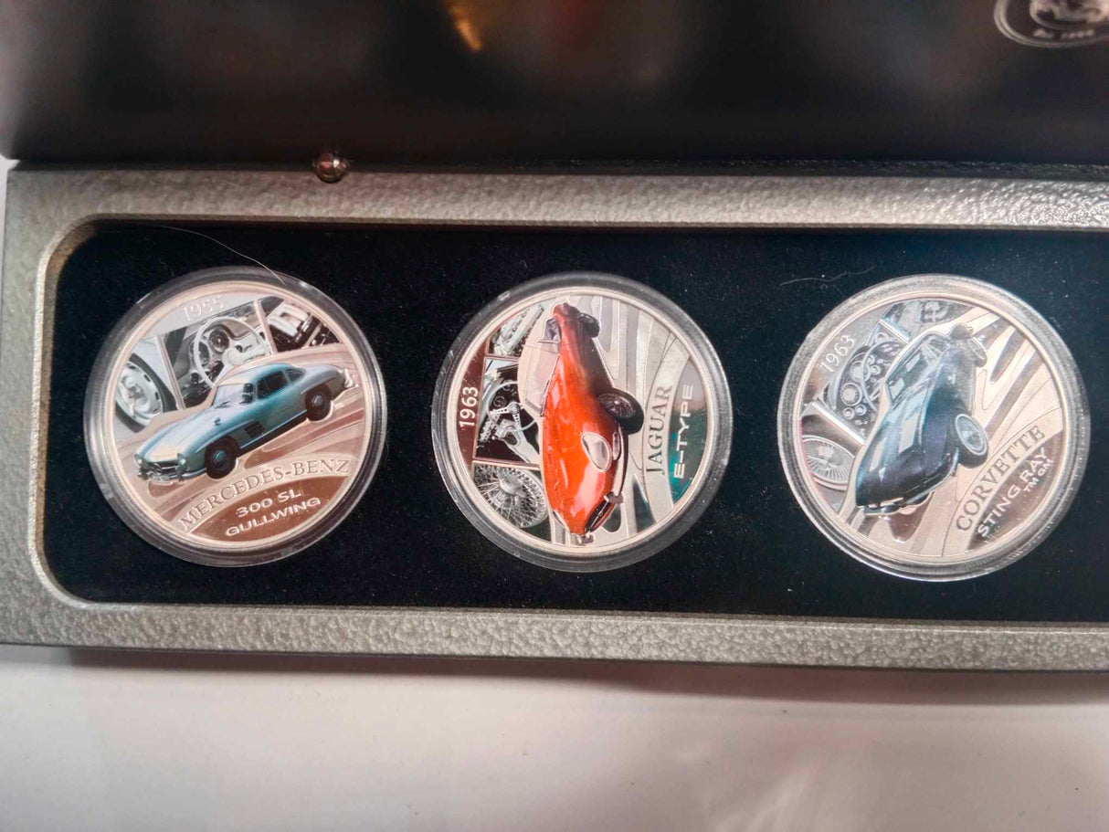 2006 International Classic Cars. 5 Coin Proof Set.