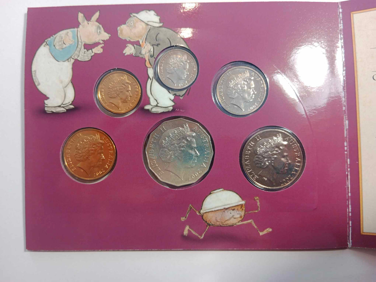 2007 Baby Uncirculated Coin Set. The Magic Pudding.