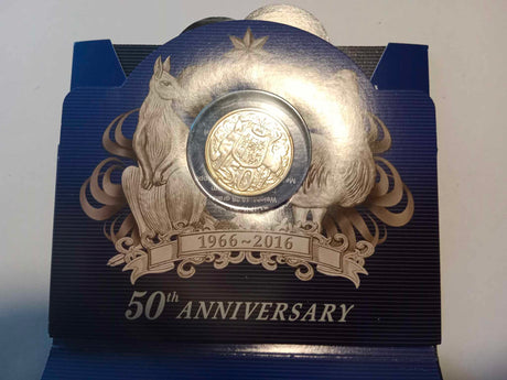 2016 50th Anniversary. Australia’s First Fifty Cent Coin.