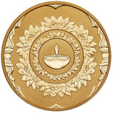2023 Diwali 1oz Silver Gilded Medallion