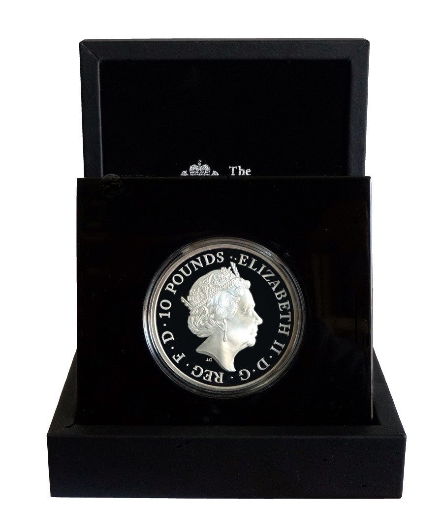 2017 Royal Mint: The Sapphire Jubilee of Her Majesty The Queen 5oz Silver Proof Coin