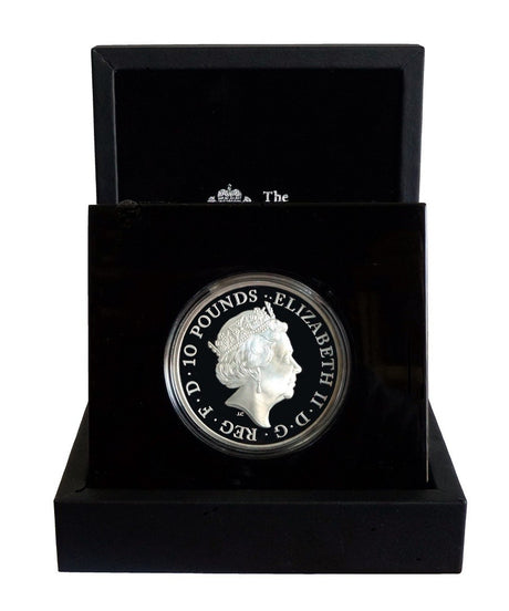 2017 Royal Mint: The Sapphire Jubilee of Her Majesty The Queen 5oz Silver Proof Coin