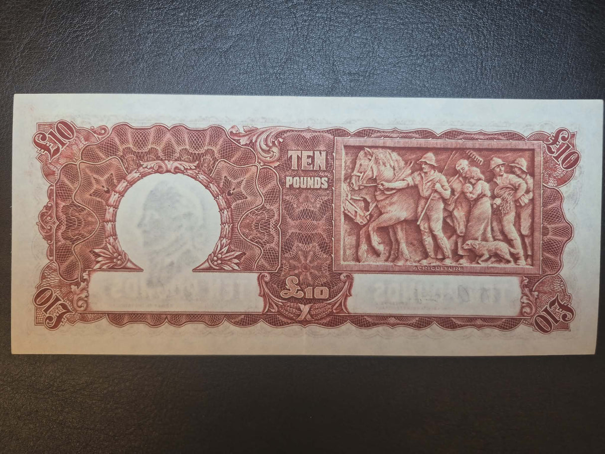 1943 Armitage/McFarlane Ten Pound R59. good Very Fine.