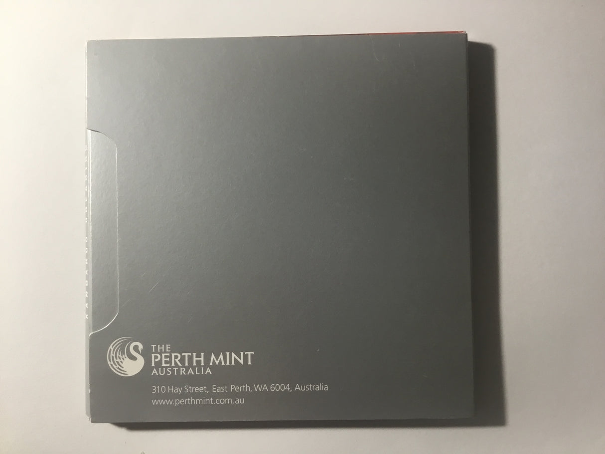 2008 $1 1oz Silver Proof Coin. Dreaming Series. Kangaroo.