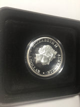 2011 $1 Australian Kangaroo. 1oz Silver Proof High Relief Coin.