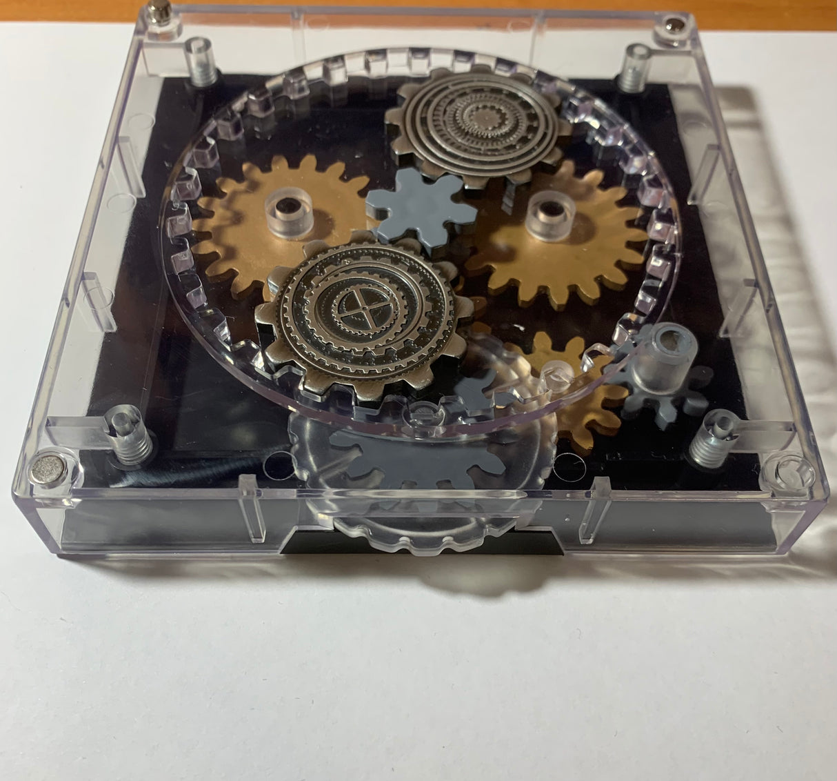 2020 1oz Silver Two-Coin Set. Industry in Motion. Silver Gear Shaped Antiqued Set.