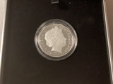 2017 50c Fine Silver Proof Coin. 70th Anniversary of Royal Wedding.