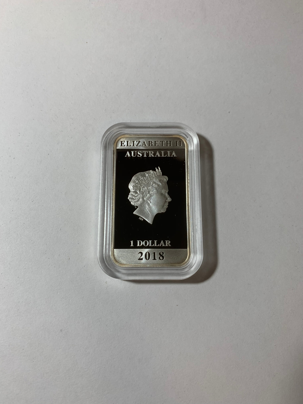 2018 $1 1oz Silver Proof Rectangular Coin. Australian Posters of World War 1. Australian Peace Bonds.