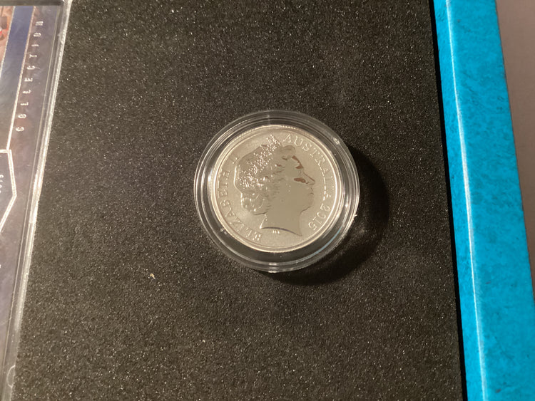2015 Custodians of the Game. AFL. The Ultimate Collection. Fine Silver Coin, Trading Cards, Maxicard.