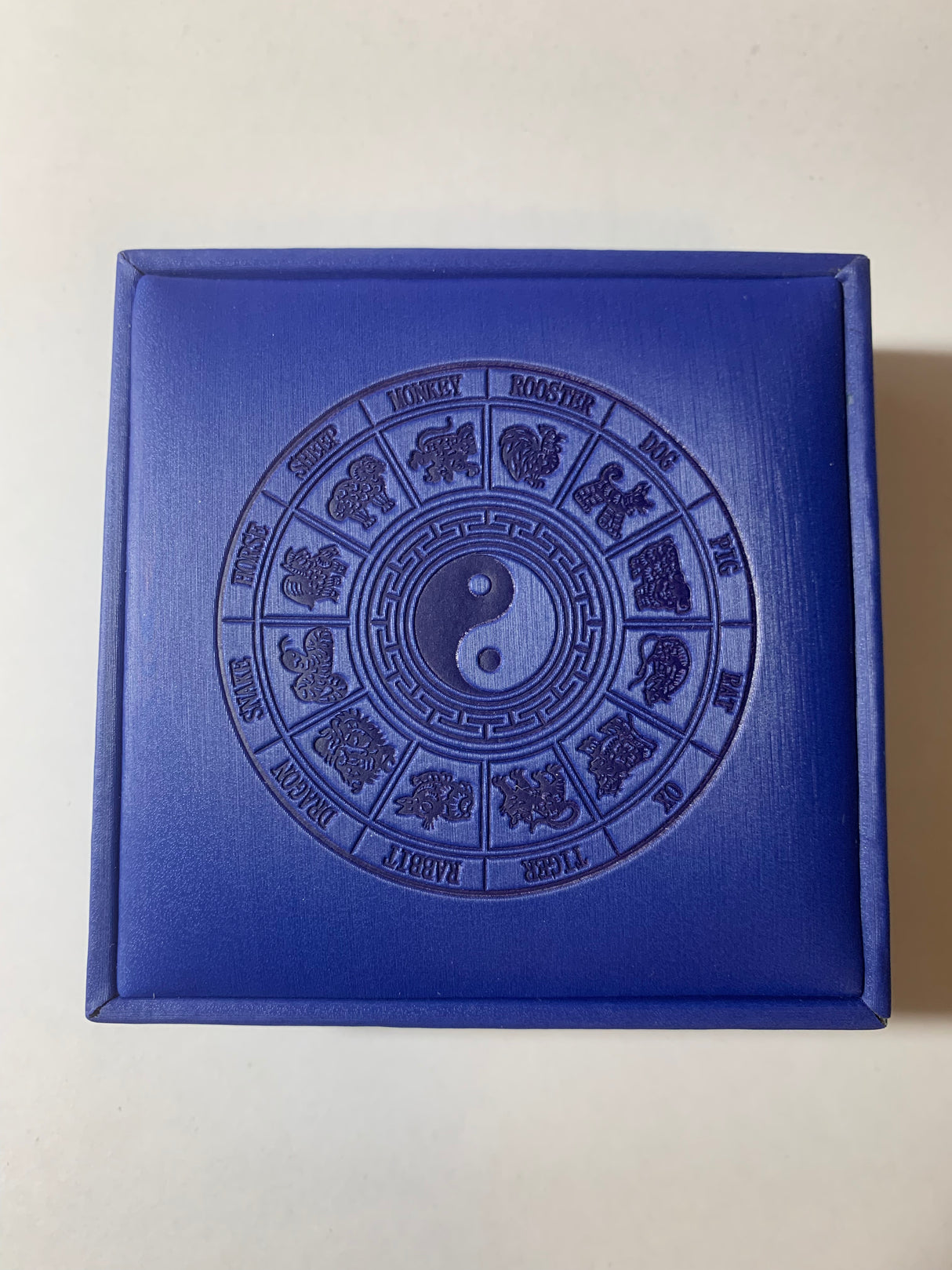 2017 $1 1oz Silver Proof Coin. Year of the Rooster. Lunar Series. BLUE BOX