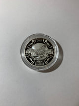 2017 $1 1oz Silver Proof Coin. Year of the Rooster. Lunar Series. BLUE BOX