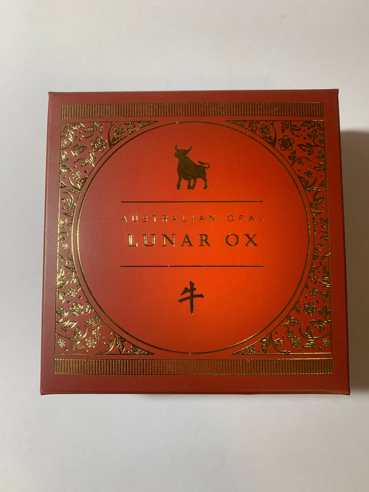 2021 $1 1oz Silver Proof Coin. Australian Opal Lunar Series. Year of the Ox.