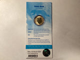 2013 $1 Colour Printed Coin. Polar Animals. Polar Bear.
