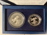 1997 The Australian Kookaburra Proof Issue. 2oz and 1oz Silver Coin Collection.