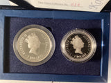 1997 The Australian Kookaburra Proof Issue. 2oz and 1oz Silver Coin Collection.