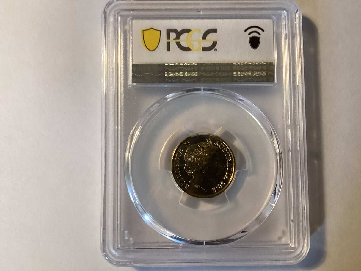 2018 $2 Dome of War. Ex 30th Anniversary Set. PCGS MS66