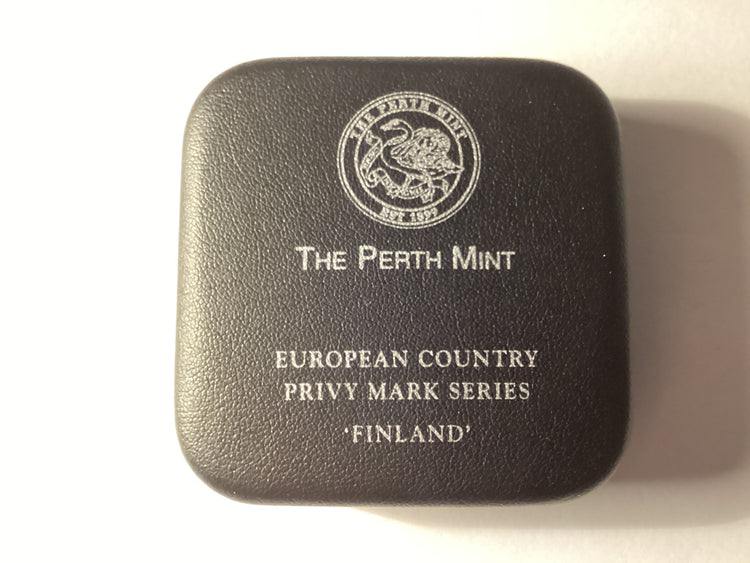 1997 $1 Kookaburra. 1oz Silver Coin. European Country Privy Mark Series. ‘Finland’.