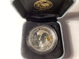 1997 $1 Kookaburra. 1oz Silver Coin. ‘Gaudi’ Privy Mark.