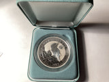 1997 $2 Kookaburra. 2oz Silver Coin. ‘Shilling’ Privy Mark.