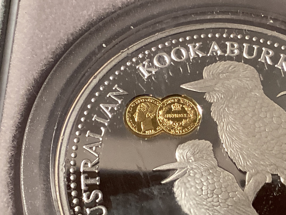 1998 $2 Kookaburra. 2oz Silver Coin. ‘Sydney Mint Sovereign’ Privy Mark.