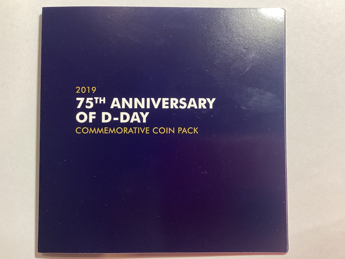 2019 75th Anniversary of D-Day Commemorative Coin Pack.