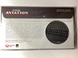 2020 100 Years of Civil Aviation PMC. Impressions Release. 150 Made.