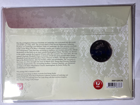 2015 Celebrating The Birth of A Princess. Charlotte of Cambridge. 5 pounds. 2000 made.