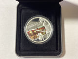 2009 $1 Famous Battles in History. Thermopylae 480BC. 1oz Silver Proof Coin.
