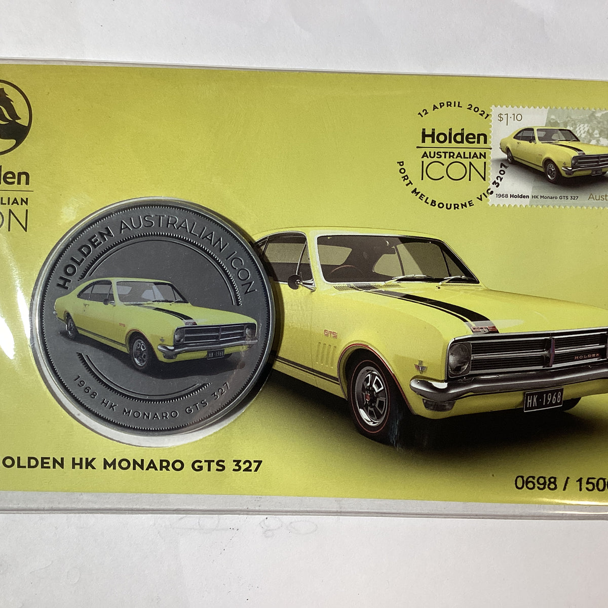 2021 PMC Medallion Holden Australian Icon. 1968 Holden HK Monaro GTS 3 ...