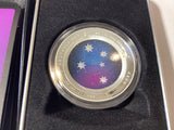 2012 $5 Silver Proof Domed Coin. Southern Skies. Crux.