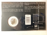 2021 $1 1oz Silver Carded Coin. The Simpsons. The Simpson Family.