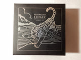 2022 $1 1oz Silver Proof Coloured Coin. Lunar Series. Year of the Tiger.