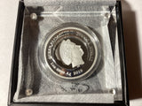 2019 $1 1oz Silver Proof Coloured Coin. The Simpsons. Bart Simpson.