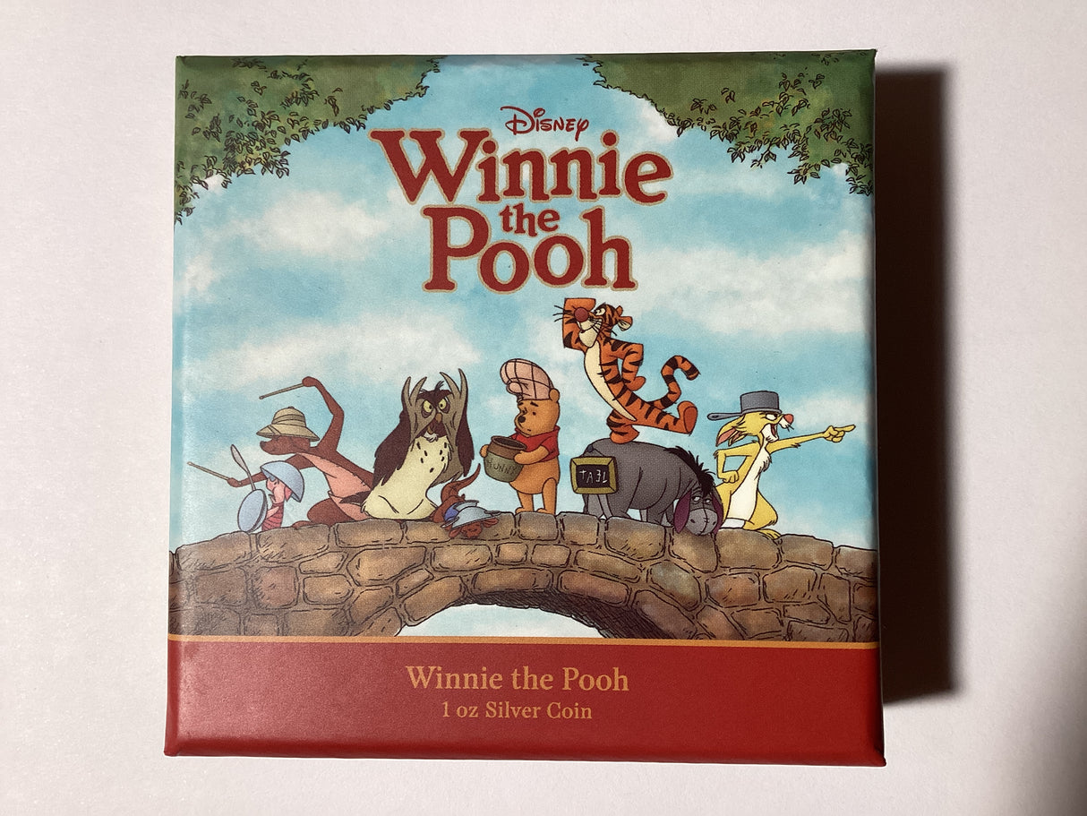 2020 $2 1oz Fine Silver Coin. Winnie the Pooh Series. Winnie The Pooh.
