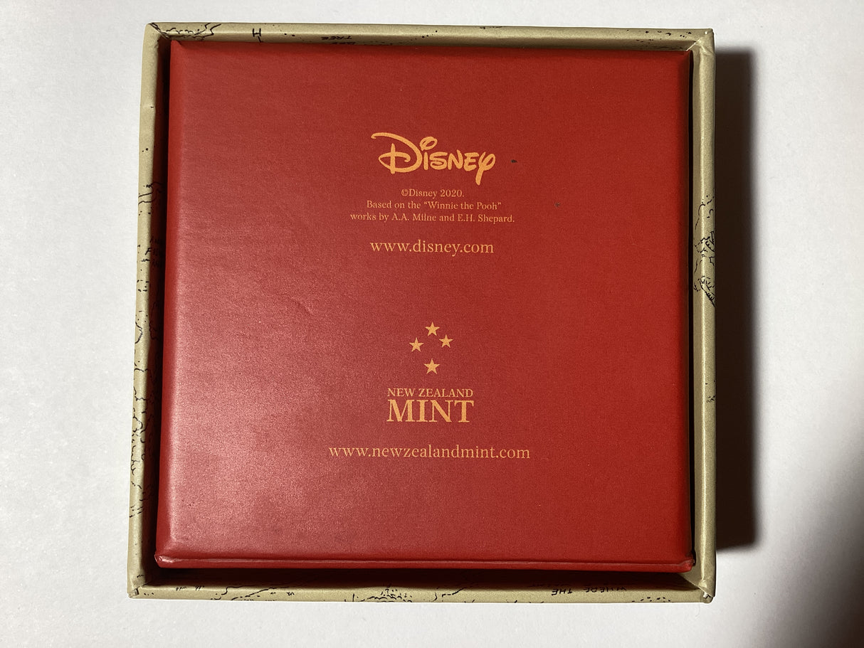 2020 $2 1oz Fine Silver Coin. Winnie the Pooh Series. Pooh and Tigger.