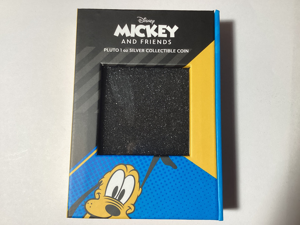 2021 $2 1oz Fine Silver Coloured Coin. Disney. Micky and Friends Series. Pluto.