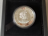 2021 $2 2oz Silver High Relief Dragon Coin. Chinese Myths and Legends.