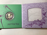 2018 50c 1/2oz Silver Proof Coin. Newborn Baby.