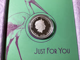 2018 50c 1/2oz Silver Proof Coin. Newborn Baby.