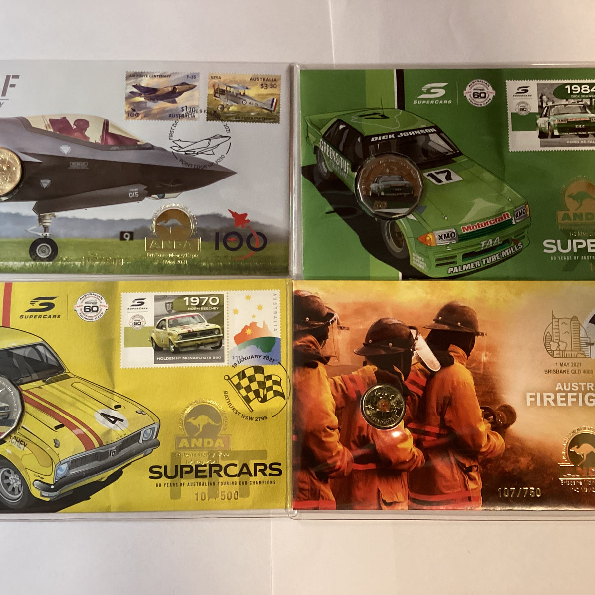 2021 Matching PNC quatro. Brisbane ANDA. RAAF Centenary/Monaro/Greens ...