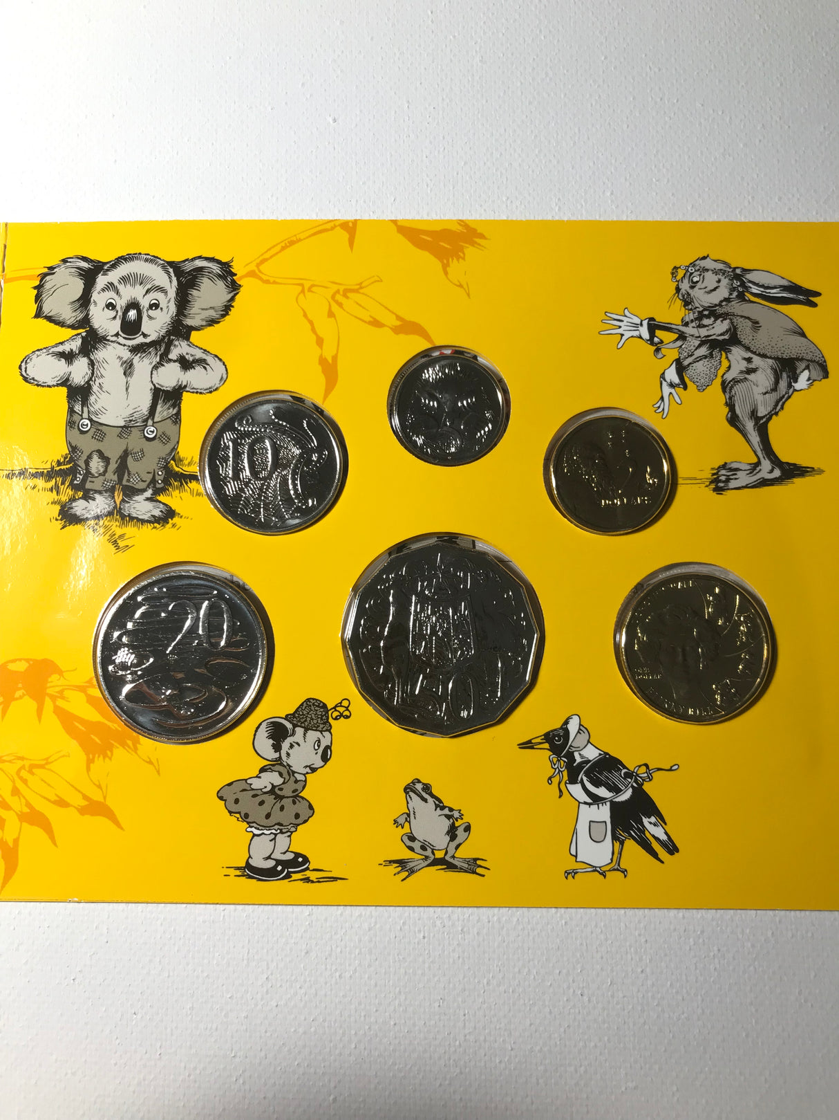 2009 BLINKY BILL Uncirculated Baby Coin Set