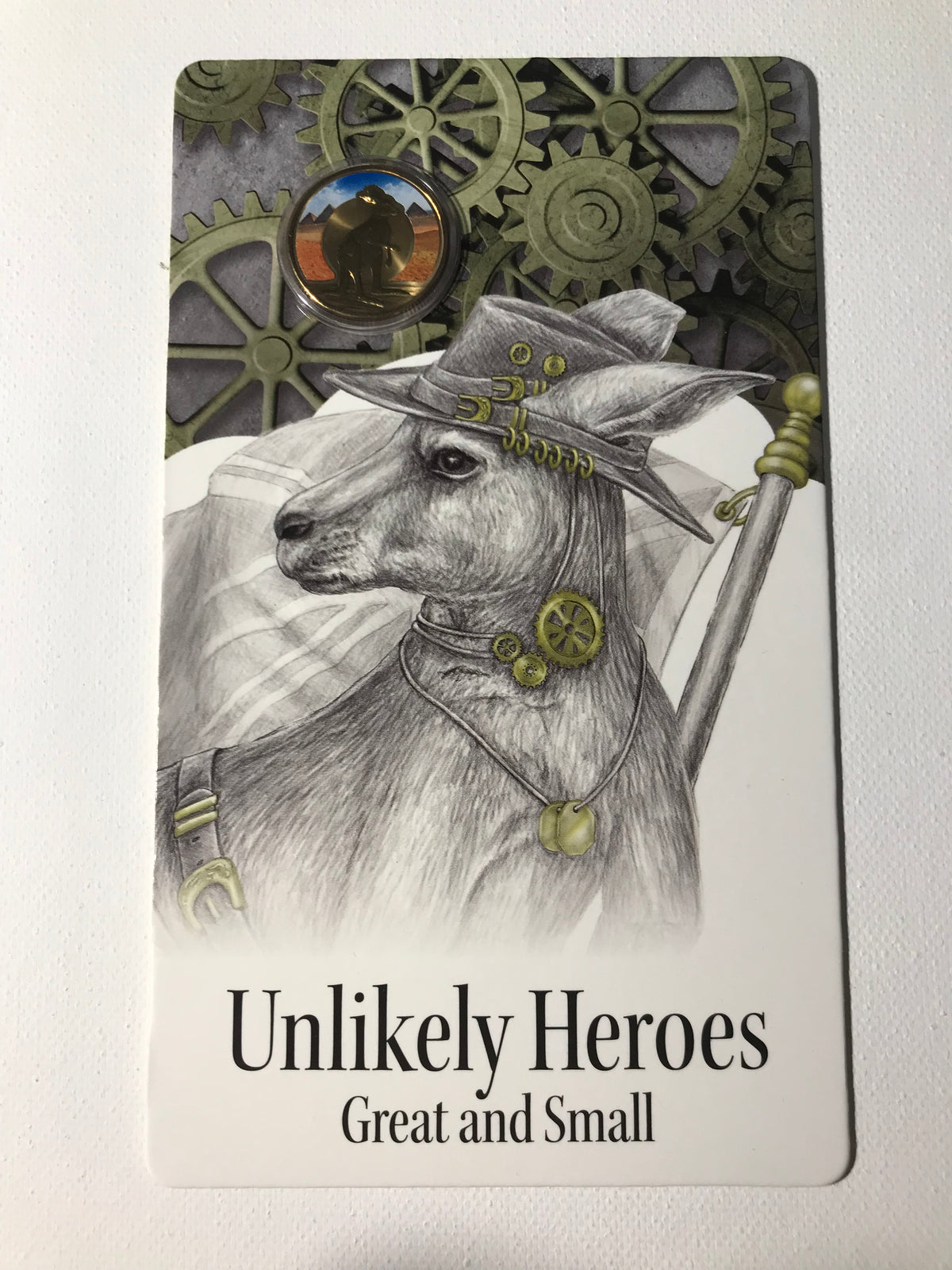 2015 $1 Unlikely Heroes Great And Small. Shake the Kangaroo