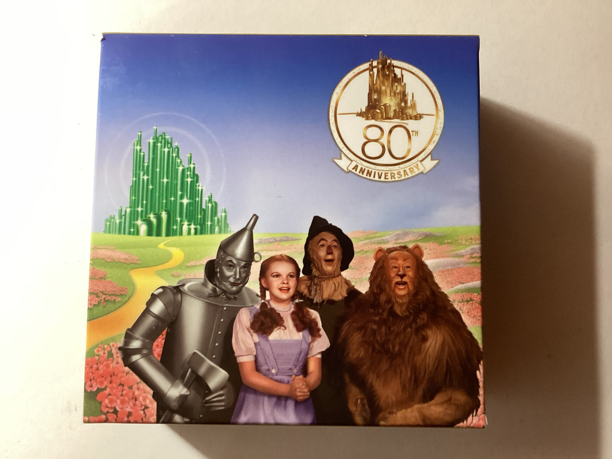 2019 $1 1oz Silver Coloured Proof Coin. The Wizard of Oz 80th Anniversary.
