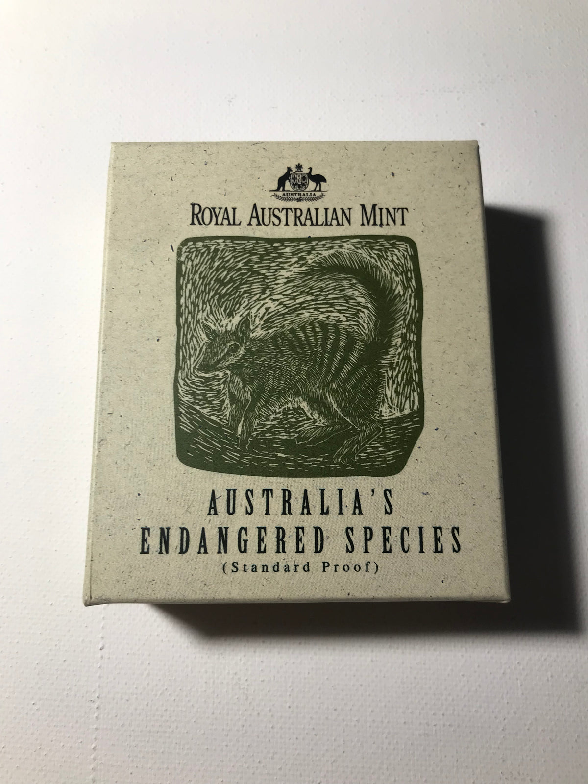 1995 $10 Numbat. Australia's Endangered Species Standard Proof