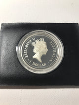 1994 1 Ounce Silver Proof Kookaburra