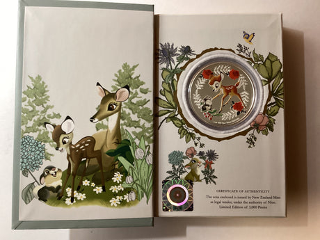 2020 $2 1oz Silver Proof Coin. New Zealand Mint. Season’s Greetings.